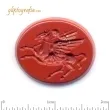 Γλυπτογραφία σφραγιδόλιθος Βαλλεροφόντης και Πήγασος