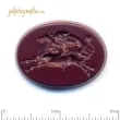Lion fighting Bull