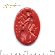 Γλυπτογραφία σφραγιδόλιθος Απόλλωνας (Θεός του Ολύμπου)