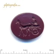 Γλυπτογραφία σφραγιδόλιθος Αρματοδρόμος Γλυπτογραφία σφραγιδόλιθος Αρματοδρόμος