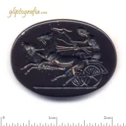 Γλυπτογραφία σφραγιδόλιθος Αρματοδρόμος Γλυπτογραφία σφραγιδόλιθος Αρματοδρόμος