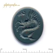 Γλυπτογραφία σφραγιδόλιθος Αρχαίο πολεμικό πλοίο