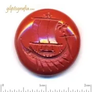 Γλυπτογραφία σφραγιδόλιθος Αρχαίο πολεμικό πλοίο