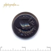 Γλυπτογραφία σφραγιδόλιθος Αρχαίο πολεμικό πλοίο Γλυπτογραφία σφραγιδόλιθος Αρχαίο πολεμικό πλοίο