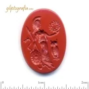 Γλυπτογραφία σφραγιδόλιθος Αθηνά Γλυπτογραφία σφραγιδόλιθος Αθηνά