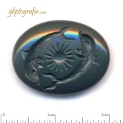 Γλυπτογραφία σφραγιδόλιθος Δελφίνια