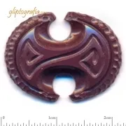 Γλυπτογραφία σφραγιδόλιθος Διπλούς πέλεκυς Γλυπτογραφία σφραγιδόλιθος Διπλούς πέλεκυς