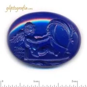 Γλυπτογραφία σφραγιδόλιθος Ερως αρμενίζων Γλυπτογραφία σφραγιδόλιθος Ερως αρμενίζων