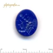 Γλυπτογραφία σφραγιδόλιθος Ιανός Γλυπτογραφία σφραγιδόλιθος Ιανός