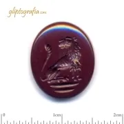 Γλυπτογραφία σφραγιδόλιθος Λέων Γλυπτογραφία σφραγιδόλιθος Λέων