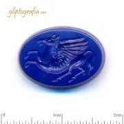 Γλυπτογραφία σφραγιδόλιθος Πήγασος ιπτάμενος Γλυπτογραφία σφραγιδόλιθος Πήγασος ιπτάμενος