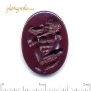 Γλυπτογραφία σφραγιδόλιθος Σάτυρος Γλυπτογραφία σφραγιδόλιθος Σάτυρος