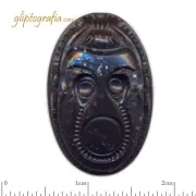 Γλυπτογραφία σφραγιδόλιθος Σκαραβαίος με κόμπρες Γλυπτογραφία σφραγιδόλιθος Σκαραβαίος με κόμπρες