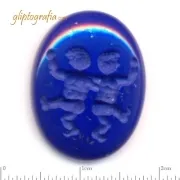 Γλυπτογραφία σφραγιδόλιθος Ζωδιακό - Δίδυμοι