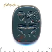 Γλυπτογραφία σφραγιδόλιθος Ζωδιακό - Δίδυμοι