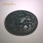 Μοντέλο Γλυπτογραφική παράσταση κουπάτο - Λέων επιτιθέμενος σε Ταύρο