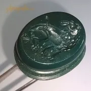 Μοντέλο Γλυπτογραφική παράσταση - Ολόκληρο δαχτυλίδι με Λέων