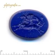 Lion fighting Bull