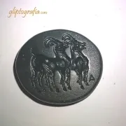 Μοντέλο Γλυπτογραφική παράσταση κουπάτο - Αίγαγροι